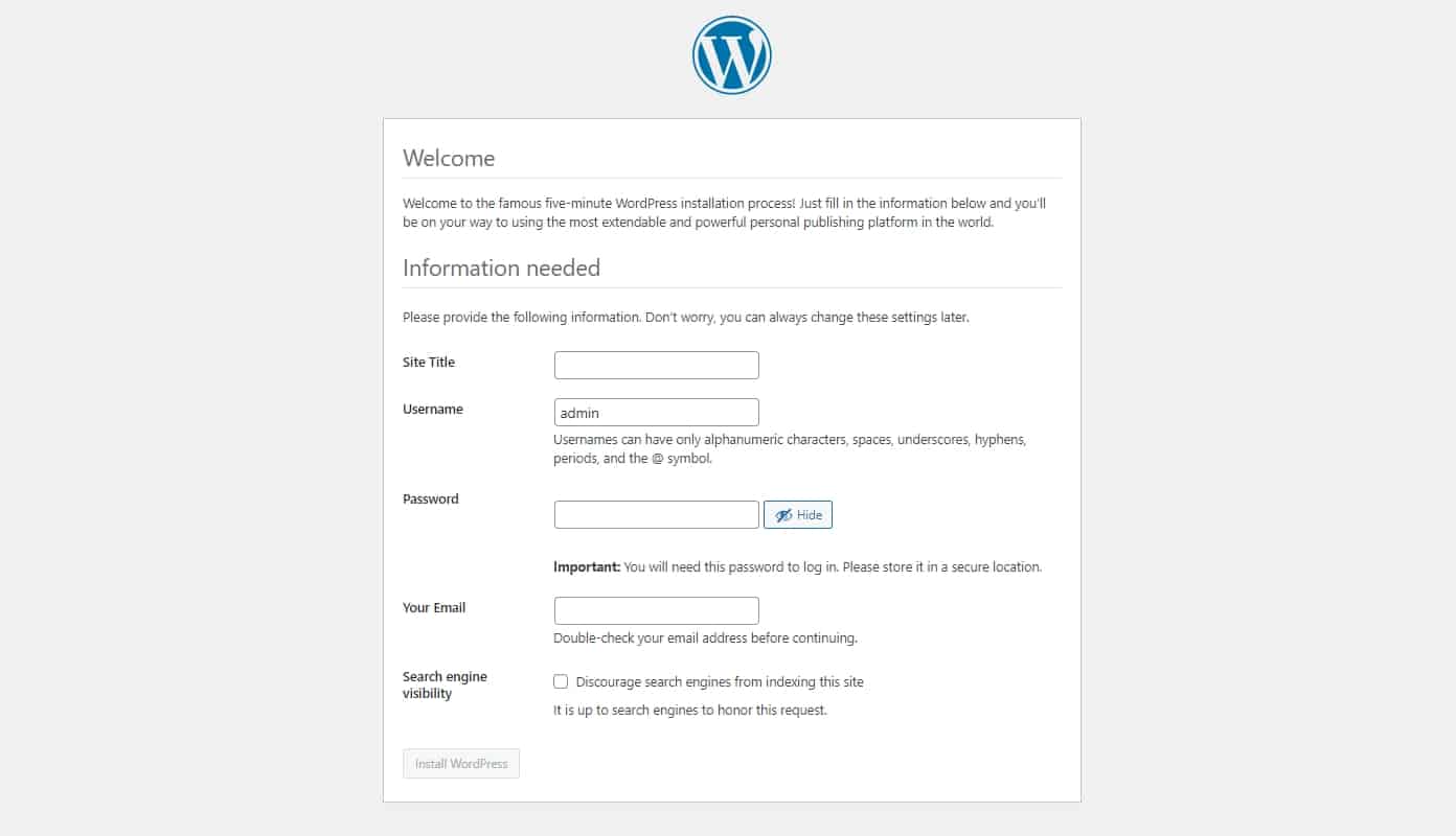Installing-WordPress-Manually